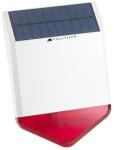 VisorTech Autarke Solar-Funk-Alarmalage mit Sirene und Licht-Warnsignal, 110 dB 