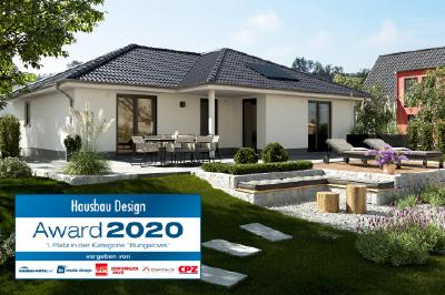 Verdient gewonnen – der Winkelbungalow 108 ist der Sieger der Kategorie "Bungalows"