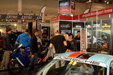 Starker Andrang am Stand der Motorsport Arena Oschersleben