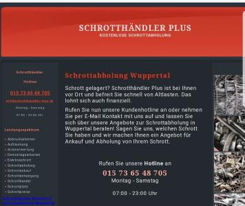 Schrottabholung Wuppertal