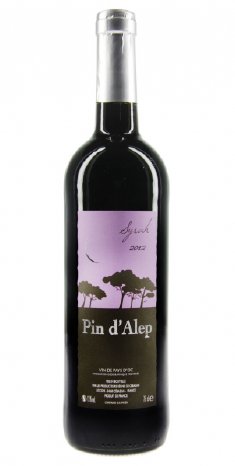 xanthurus - Französischer Weinsommer -   Pin d'Alep Syrah IGP Vin de Pays d'OC 2012.jpg