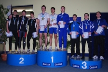 Silber in Siebenkampf für den Gehörlosen Christoph Bischlager und seine Teamkollegen beim Saisonstart