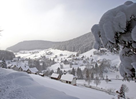 Im Tonbachtal in Baiersbronn brechen Gäste am 30. Dezember zu einer Winterwanderung zur Pud.jpg