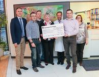 P.v.l.n.r.: Markus Heming, Matthias Beyer, Christian Riechling, Gudrun Schütte, Prof. Dr. Joachim Kühr, Rainer Haßfeld, Admira Knoll / Bildquelle: Petra Geiger 