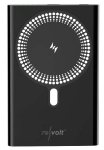 revolt Ultra-flache Powerbank PB-450, 5.000 mAh, 20 Watt PD, Qi- & MagSafe-kompatibel
