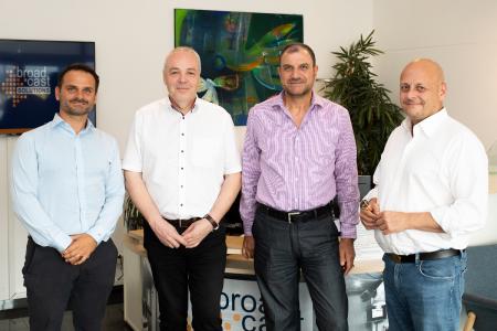 Broadcast Solutions Middle East team