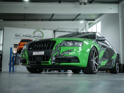 Schropp Tuning-Audi S6 Avant auf Barracuda Virus-Felgen in Matt-Gunmetal