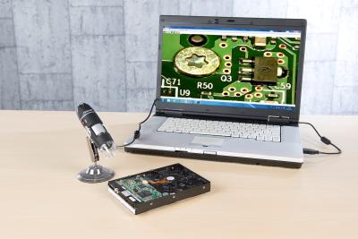 PX 2325 Somikon Digitales USB Mikroskop mit Kamera Staender