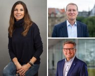 Holen das Thema Depression in die Öffentlichkeit und geben Betroffenen Hoffnung: Teresa Enke, Prof. Dr. Ulrich Hegerl und Peter Kaetsch.