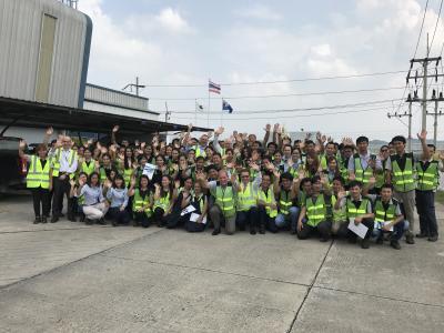 Die rund 70 Mitarbeiter der MHG Thailand werden übernommen und freuen sich auf ihre Zukunft bei Huf Thailand.