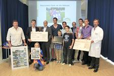 v.l.n.r.: Manfred Kaufeld, Ingo Wellenreuther, Christian Obermeier, Jan Mauersberger, Dennis Cagara, Prof. Dr. Martin Hansis, Horst Seifer, Prof. Dr. Joachim Kühr (Bildquelle: Petra Geiger)