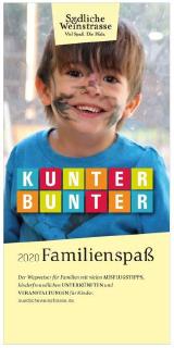 Neue Broschüre "Kunterbunter Familienspaß an der Südlichen Weinstraße" für 2020