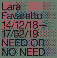 Ausstellungseröffnung / Opening: Lara Favaretto - NEED OR NO NEED