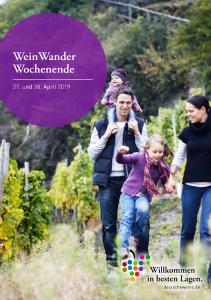Titel WeinWander Wochenende 2019