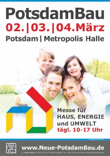 Neue PotsdamBau 2018 – Plakatansicht
