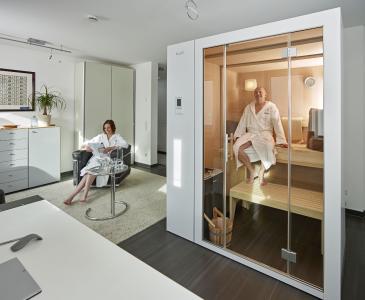 Ein normales Arbeitszimmer - das auf Bedarf fast Hotelfeeling versprüht