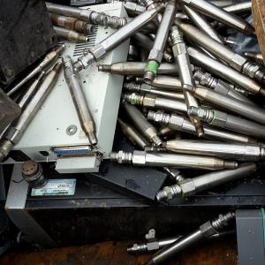 Altmetall, Schrott, Elektroschrott, Eisen, Metall, Zink, Zinn, Alu