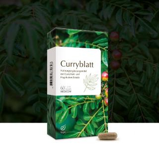 Curryblatt mit Curryblatt- und Hagebutten-Extrakt, das neue Produkt aus Medicom Terra
