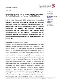 Pressemitteilung Prof. Dr. Tobias Wächter übernimmt die Ärztliche Direktion im Passauer Wolf Bad.pdf
