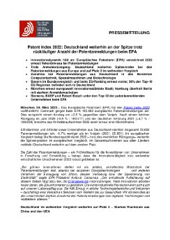 Germany_EPO Patent Index 2022_Press Release.pdf