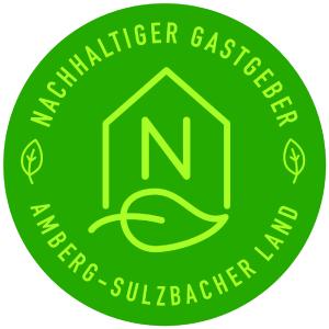 Logo Nachhaltige Gastgeber im Amberg-Sulzbacher Land