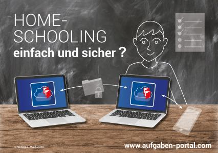Homeschooling einfach und sicher mit dem Maiß Aufgaben-Portal