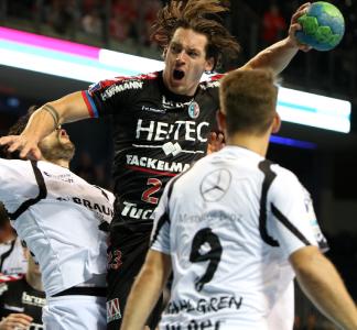HC Erlangen: Ole Rahmel mit 12 Treffern erfolgreichster Torschütze (Bild: hl-studios, Erlangen)