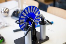 Die Blitzmaschine ist besonders beliebt bei den Kindern (Copyright TH Lübeck)