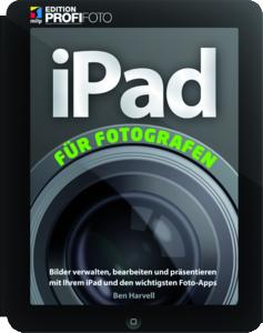 Das Cover des Buches "iPad für Fotografen".