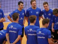 Ernährt sich seit heute vegan: Die Volleyball-Mannschaft des ASV Dachau