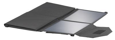 NX 2743 03 revolt Mobiles faltbares Solarpanel. 8 monokristalline Solarzellen 100 Watt / Copyright: PEARL.GmbH / www.pearl.de