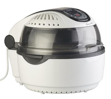 Rosenstein & Söhne Digitaler Halogen-Konvektionsofen HK-10, 6 Programme, 10 l, 1.200 Watt, 7 Teile