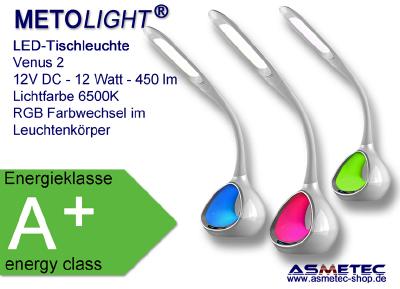 METOLIGHT LED-Tischleuchte Venus 2
