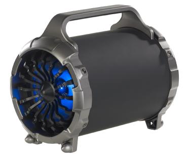 auvisio 2.1-Akku-Soundblaster MSX-410, Bluetooth, FM, SD, USB, 50 Watt, 4.000 mAh