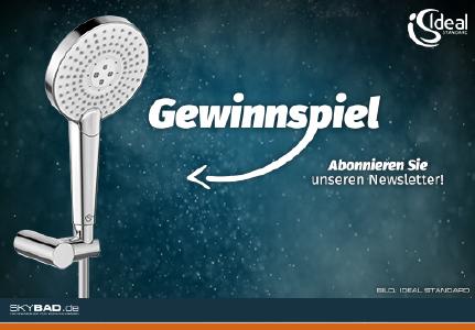 Gewinnspiel Ideal Standard Handbrause
