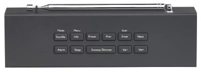 NX 4371 6 VR Radio Digitales DAB FM Stereo Radio mit Wecker
