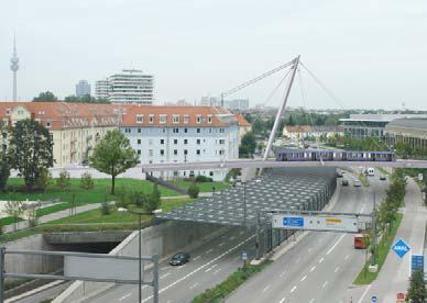 Spektakuläre Montagearbeiten für die neue Tramlinie 23