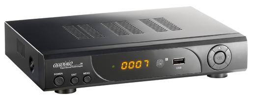 auvisio Digitaler HD-Sat-Receiver mit Full HD-Player und HDD-Schacht