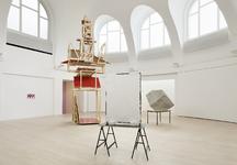 Installationsansicht MADE IN GERMANY ZWEI, Hannover, 2012, Alon Levin (Foto: Raimund Zakoswki)