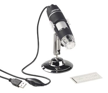 PX 2325 Somikon Digitales USB Mikroskop mit Kamera Staender