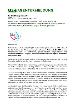 APD_105_2023_16. Vollversammlung der Konferenz Europäischer Kirchen tagt in Estland.pdf