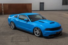 Blue Inferno: Ford Mustang GT Coupé on 20-inch Barracuda Inferno wheels