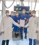Prof. Dr. Julian Widder (li.), PD Dr. Armin Luik (re.) und ihr Team freuen sich über die Zertifizierung / Bild: Armin Luik, Städtisches Klinikum Karlsruhe