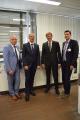 v.l.n.r.: Dr. Wolfgang Schmidt-Barzynski (Ärztl. Direktor), Dr. Michael Wehmeier, Dr. Olaf Kaup, Michael Ackermann (Geschäftsführer)