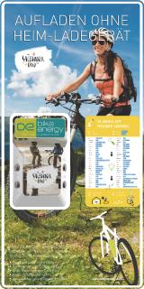 bike-energy Ladestation POINT P4B + Rückwandplatte (SalzburgerLand)