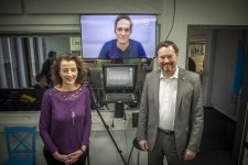 Beim BIGtalk dabei (von links): Moderatorin Steffi Strecker, Referent Dr. Stefan Waller und Markus Bäumer, stellvertretender Vorstandsvorsitzender der BIG direkt gesund (Fotograf: Stephan Schütze/Abdruck honorarfrei)