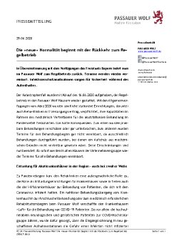 RZ UK Pressemitteilung Passauer Wolf Die »neue« Normalität beginnt mit der Rückkehr zum Regelbet.pdf