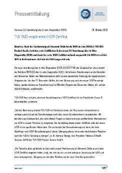 TUEV SUED vergibt erstes IVDR-Zertifikat.pdf