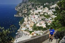 Italien, Kampanien, oberhalb von Positano
