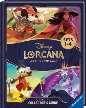 13000005-Disney-Lorcana_Der-offizielle-Collectors-Guide_Sets-1-4_Cover-EN-Version.jpg